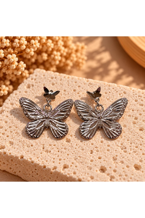 Pendientes Mariposas. Inicio.  | Bambalinas Closet