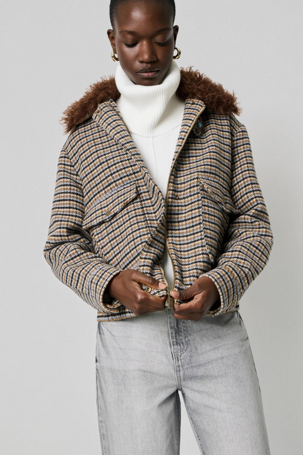 Bomber Bristol. Prenda Exterior BSB. Tallas: s, m, l, xs | Bambalinas Closet
