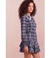 Falda Daisy Azul. Faldas Basic. Tallas: m, l, xl, s | Bambalinas Closet