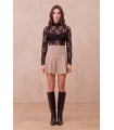 Falda Dafne Beige. Inicio.  | Bambalinas Closet