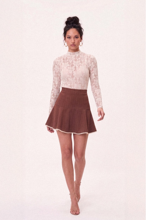 Falda Dafne Teja. Inicio.  | Bambalinas Closet