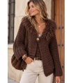 Cardigan Bohemian. Prenda exterior.  | Bambalinas Closet
