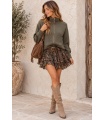 Cardigan Nala Kaki. Prenda exterior.  | Bambalinas Closet
