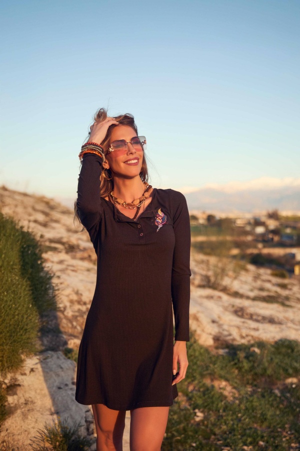 Vestido Pine Camaleonica. Inicio.  | Bambalinas Closet