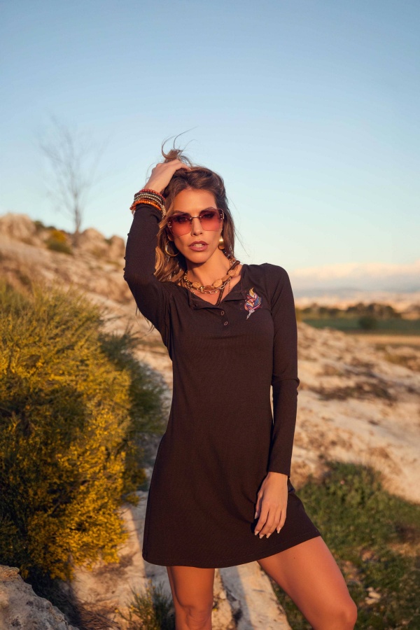 Vestido Pine Camaleonica. Inicio.  | Bambalinas Closet