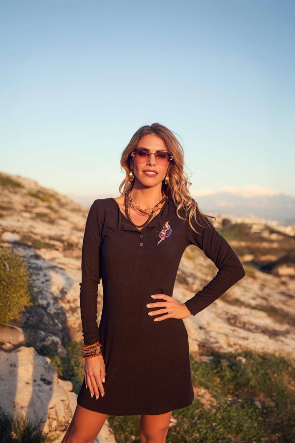 Vestido Pine Camaleonica. Inicio.  | Bambalinas Closet