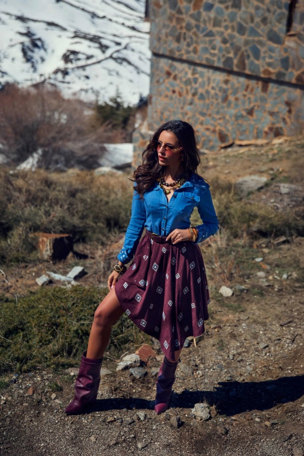 Camisa Bront Camaleonica. Camisas / Blusas C. Tallas: s, m, l, xs | Bambalinas