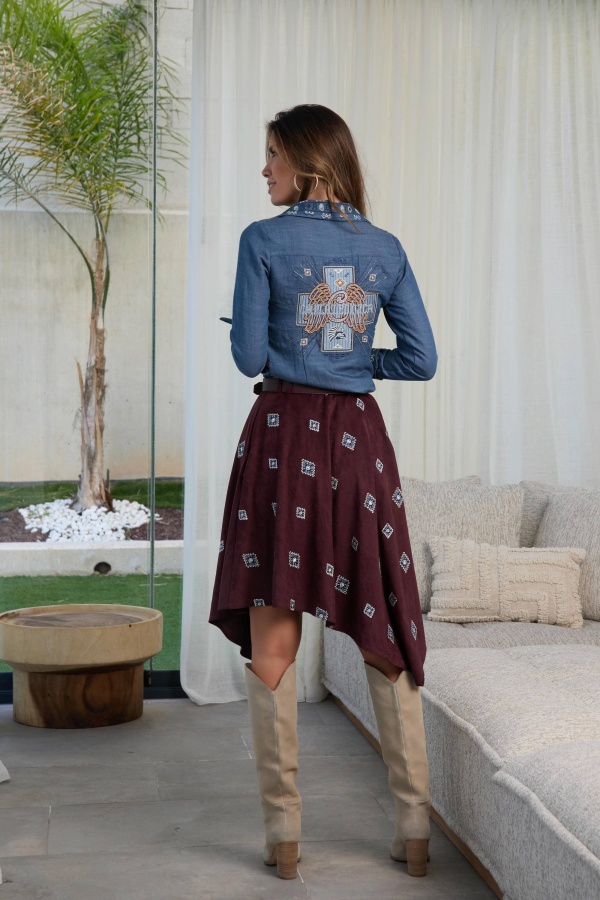 Falda Coldwyn Camaleonica. Faldas Camaleónica. Tallas: s, m, l, xs | Bambalinas
