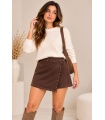 Falda Amor Choco. Faldas Basic.  | Bambalinas Closet