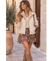 Chaleco Reversible Crudo. Prenda exterior.  | Bambalinas Closet