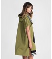 Vestido Sudadera Love. Vestidos. Color: verde kaki, blanco; Tallas: talla unica |