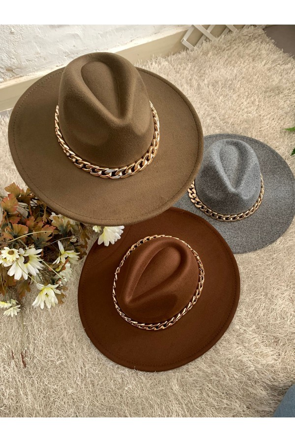 Sombrero Cadena. Varios. Color: negro, camel, marron, verde militar, gris