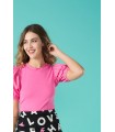 Top Pink Luna. Camisetas.  | Bambalinas Closet